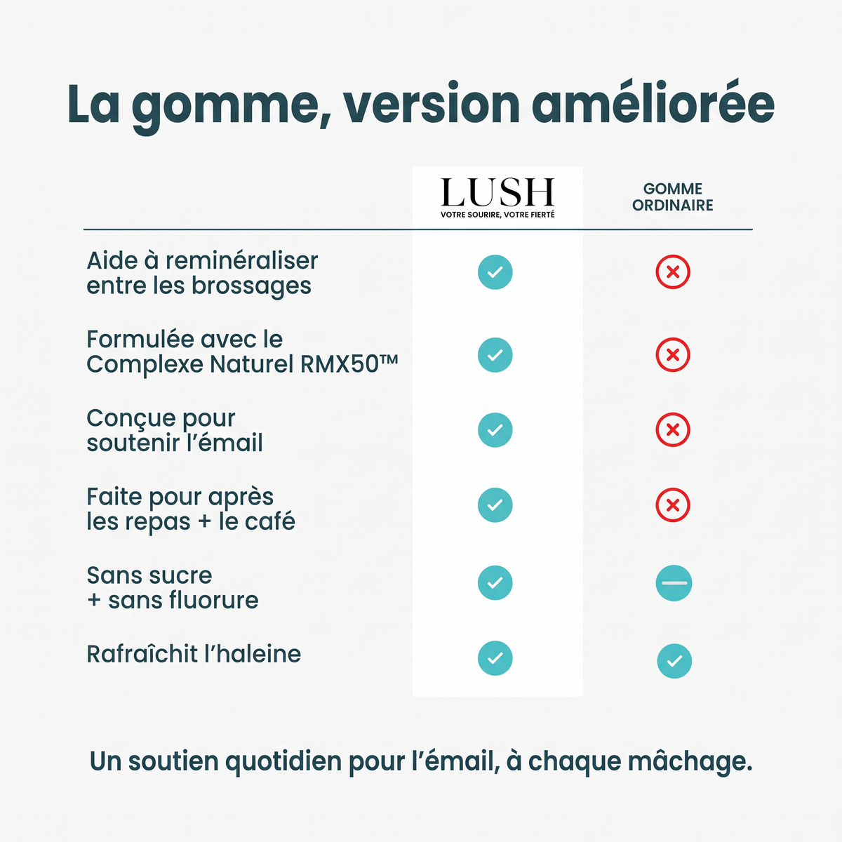 LUSH™ – Gomme reminéralisante
