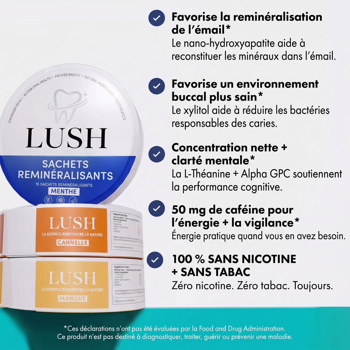 Sachets reminéralisants