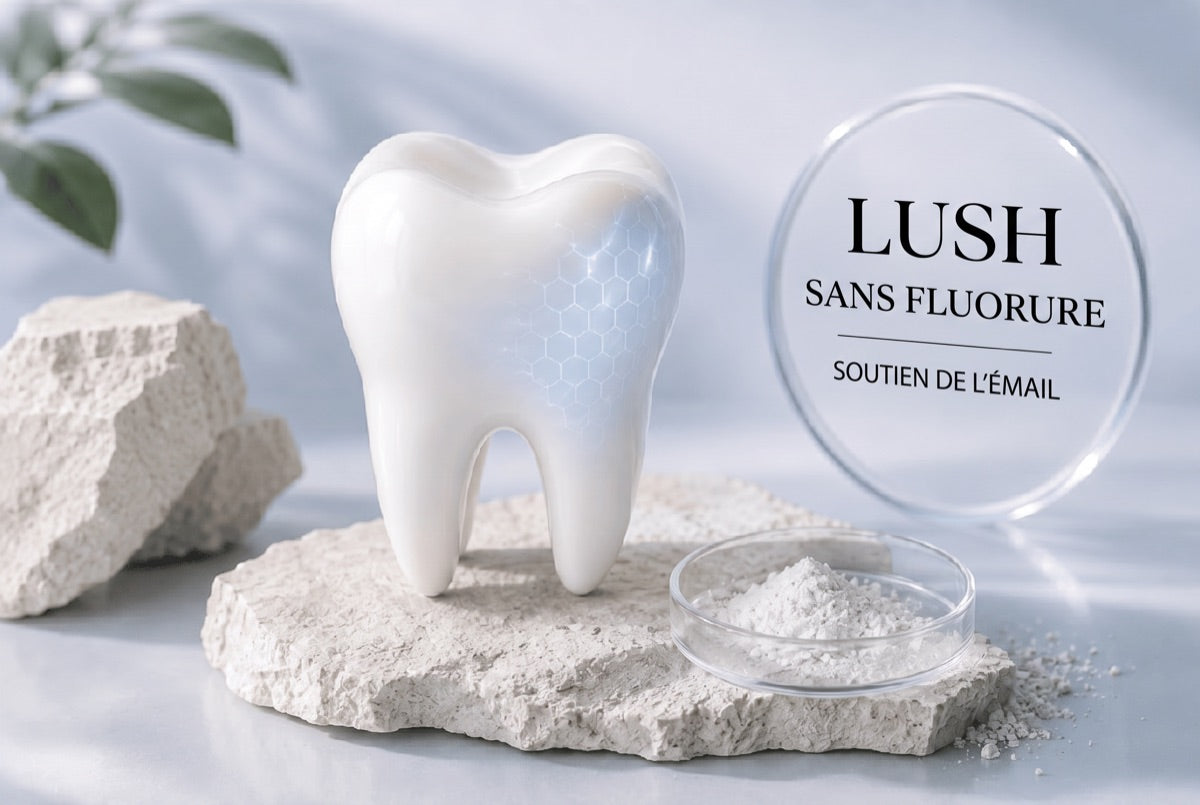 Un soutien de l'émail sans fluorure